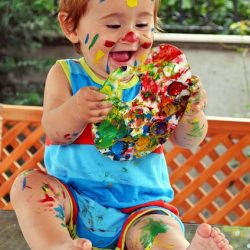 Child friendly paint